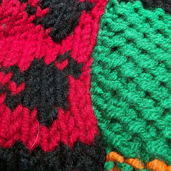 Harry Styles Handmade Croche JW Inspired Cardigan Multicolored - Picture 4 of 8